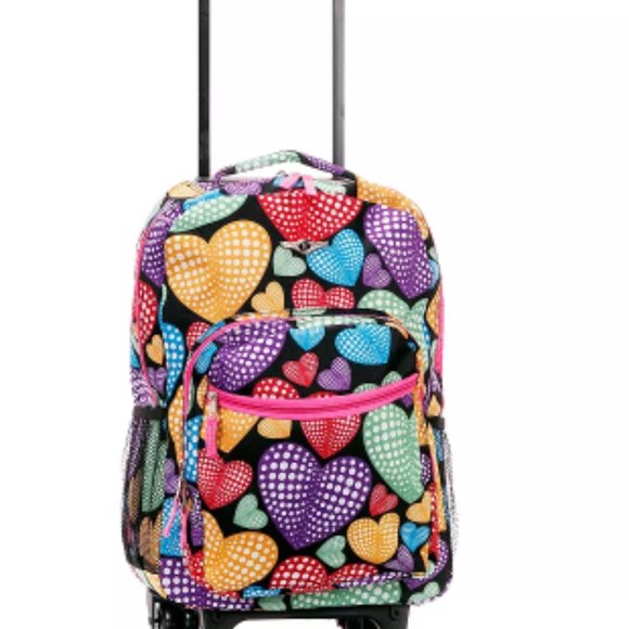 Rockland NEWHEART 13 x 10 x 17 in. Rolling Back Pack